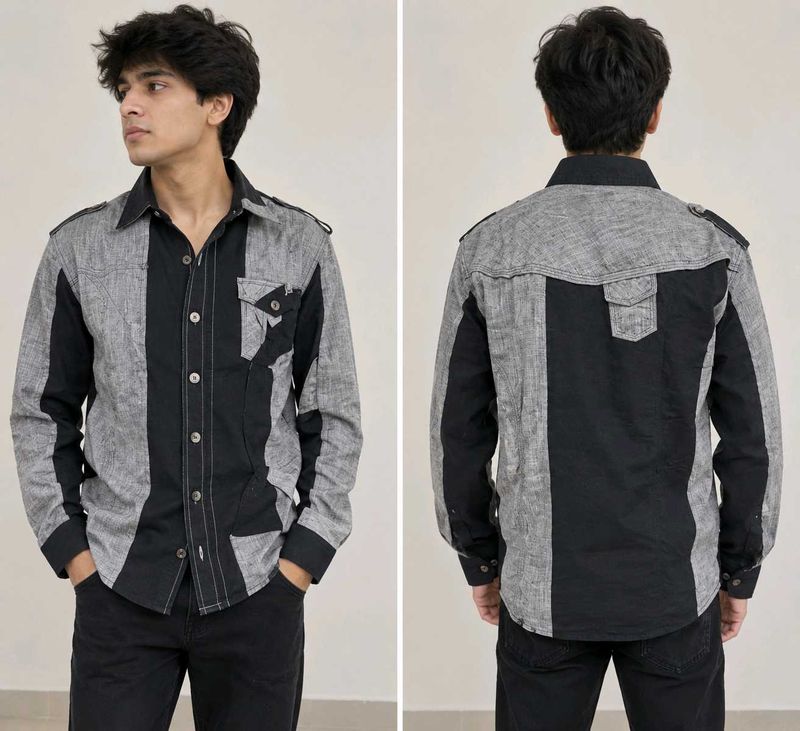 Stylish Men's Long Sleeve Shirt