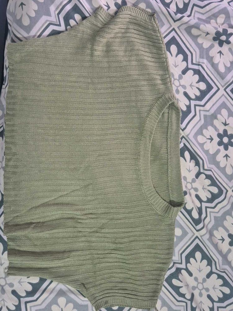 Mint Green Knit Top
