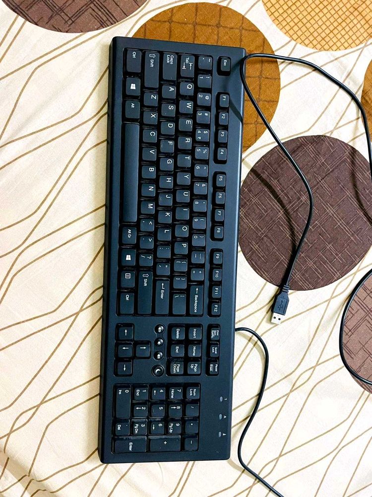 HP Standard Black USB Keyboard