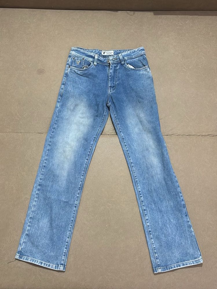 american engle Classic Blue Wash Denim Jeans