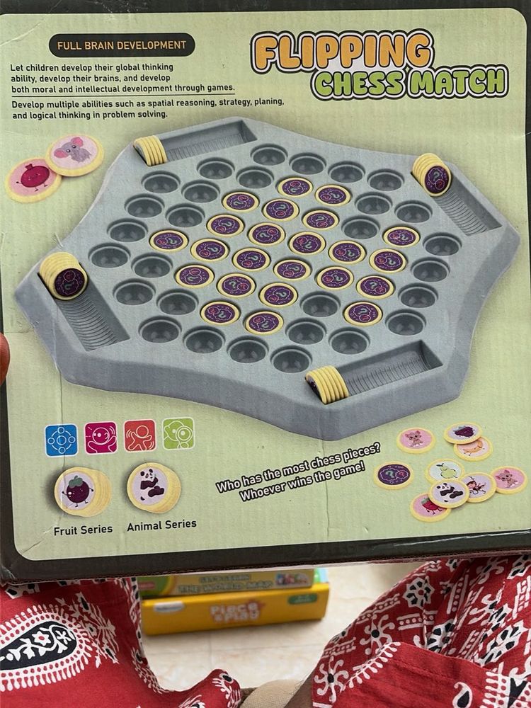 Flipping Chess Match Game