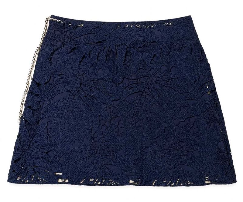 Navy Blue Lace Skirt (offer price for limited time
