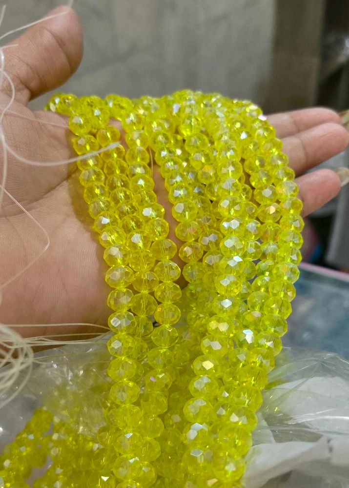 10 Crystal Beads String
