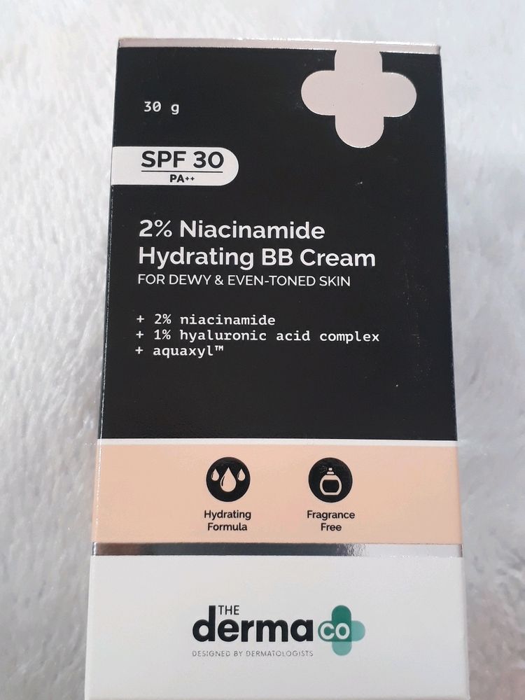 The Derma Co 2% Niacinamide Hydrating BB Cream wit