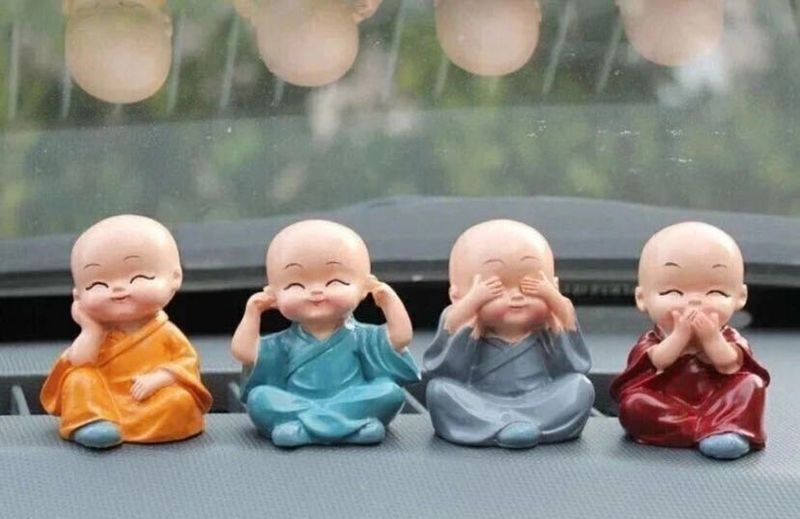 combo of 3 little buddha set mahakal and carpet