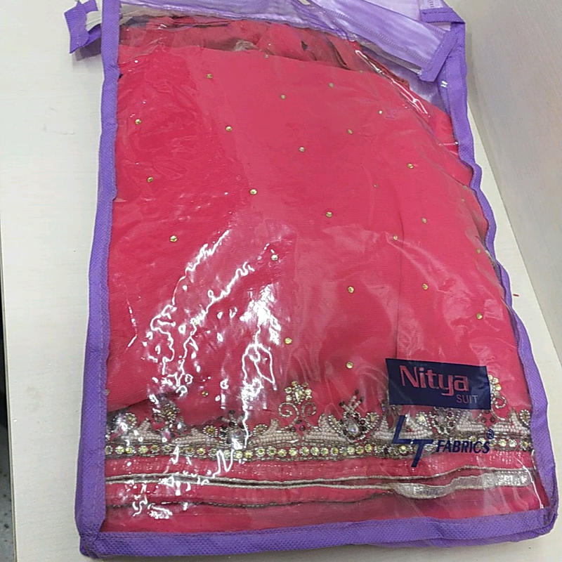 Heavy work saree