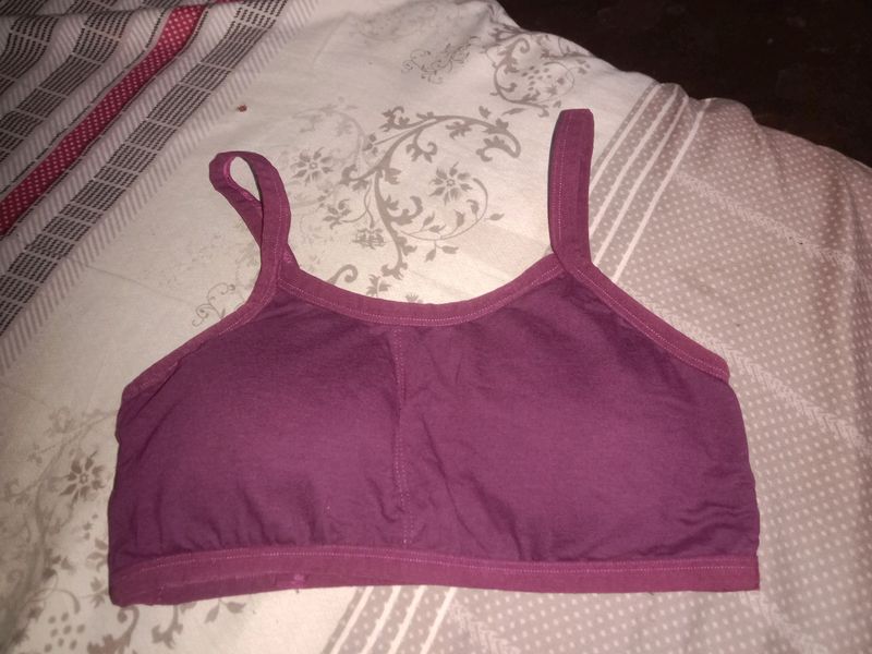 Maroon Paded Bra