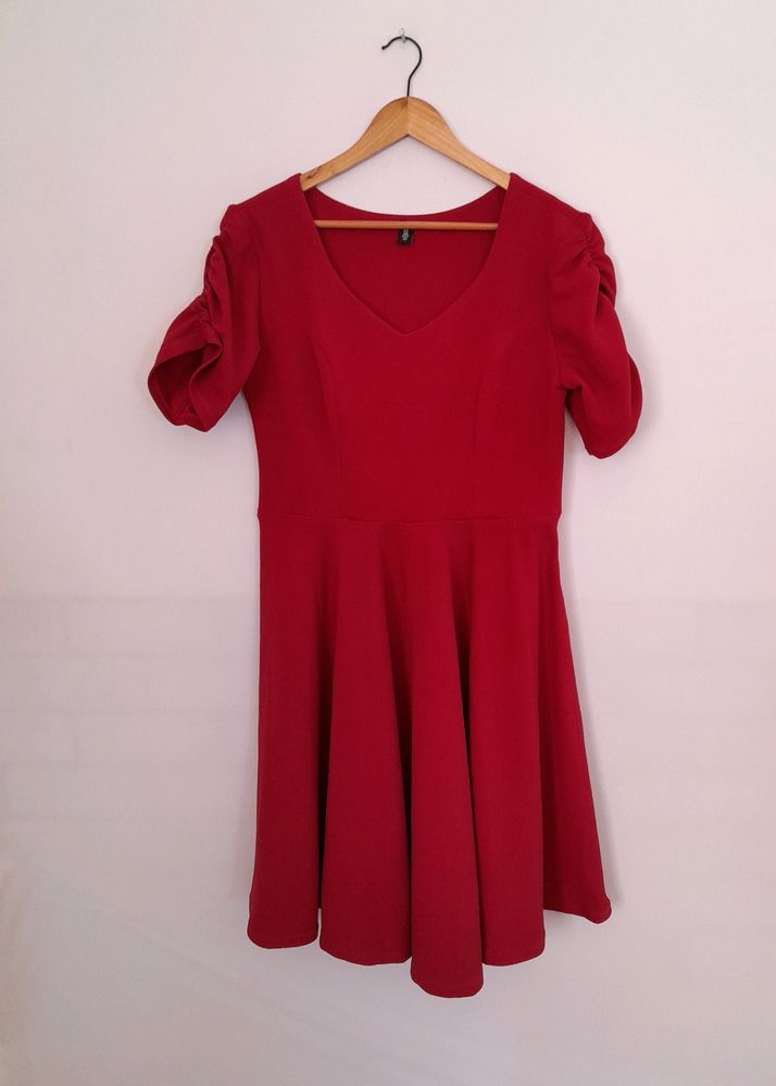 Dark Red Dress (Women's)