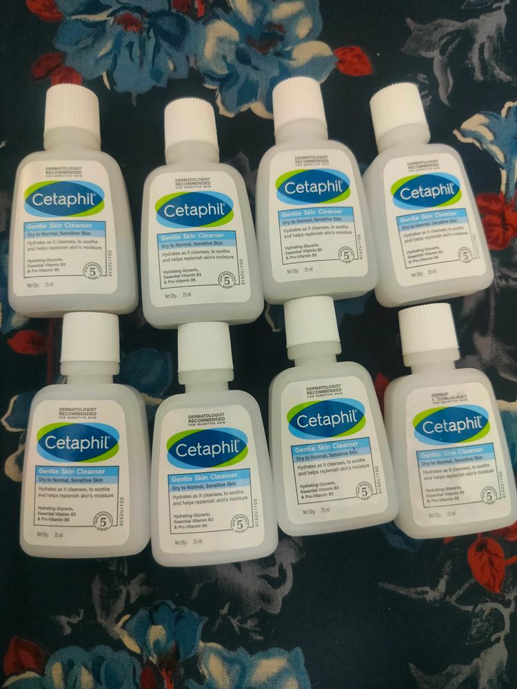 Cetaphil Gentle Skin Cleanser 25ml × 8 = 200ml
