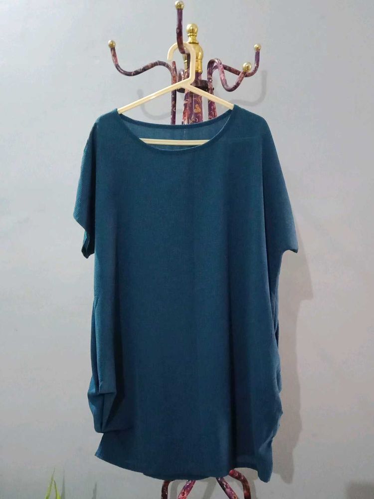 Teal  Tunic Top