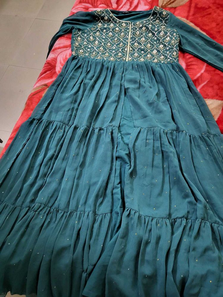 Wishful By W Green Embellished Gown💚