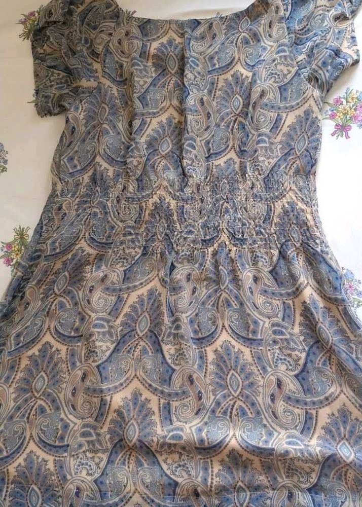 Boho Paisley Print Dress