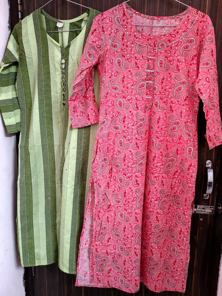 Bundle of Two Women's Kurtas