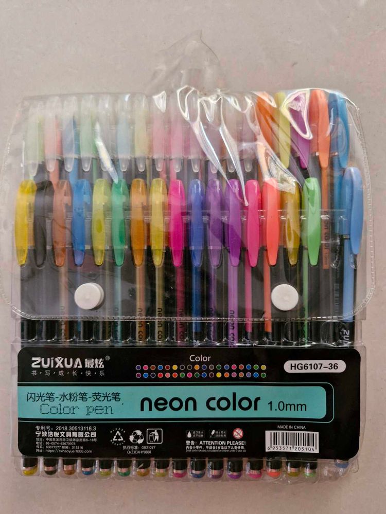 Colorful Pen Set Of 35