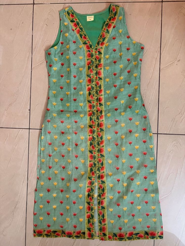 Vibrant Green kurta set