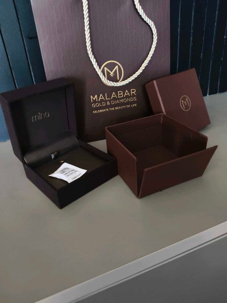 Malabar gold Mine pendant or earring Box