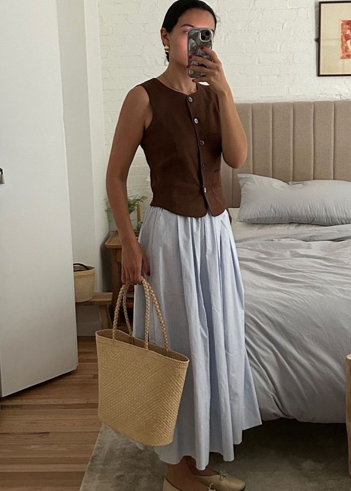 Pinteresty Maxi Skirt with POCKETS