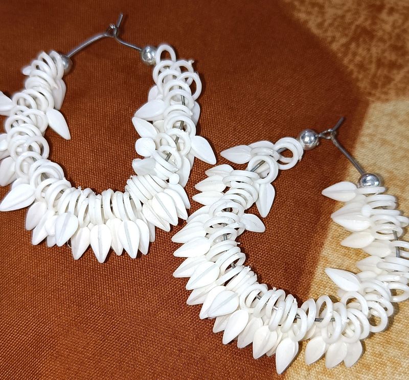 White Mogra Earings 🤍🤍