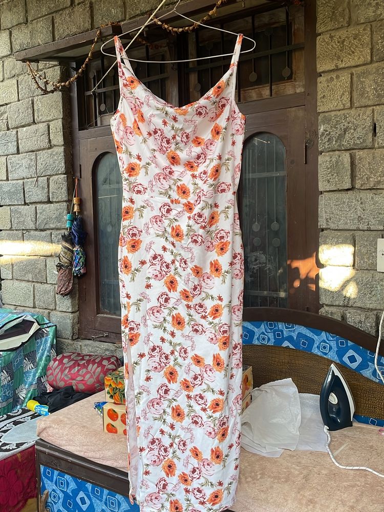 Bodycon Slit Dress