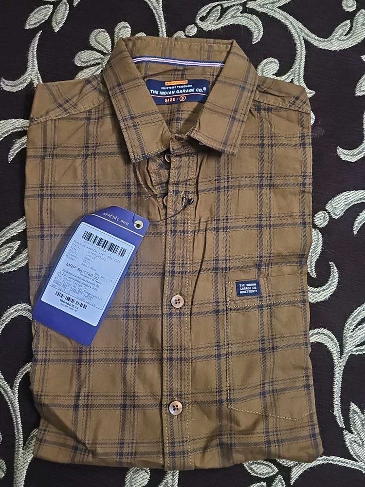 Men's Checked Casual Shirt