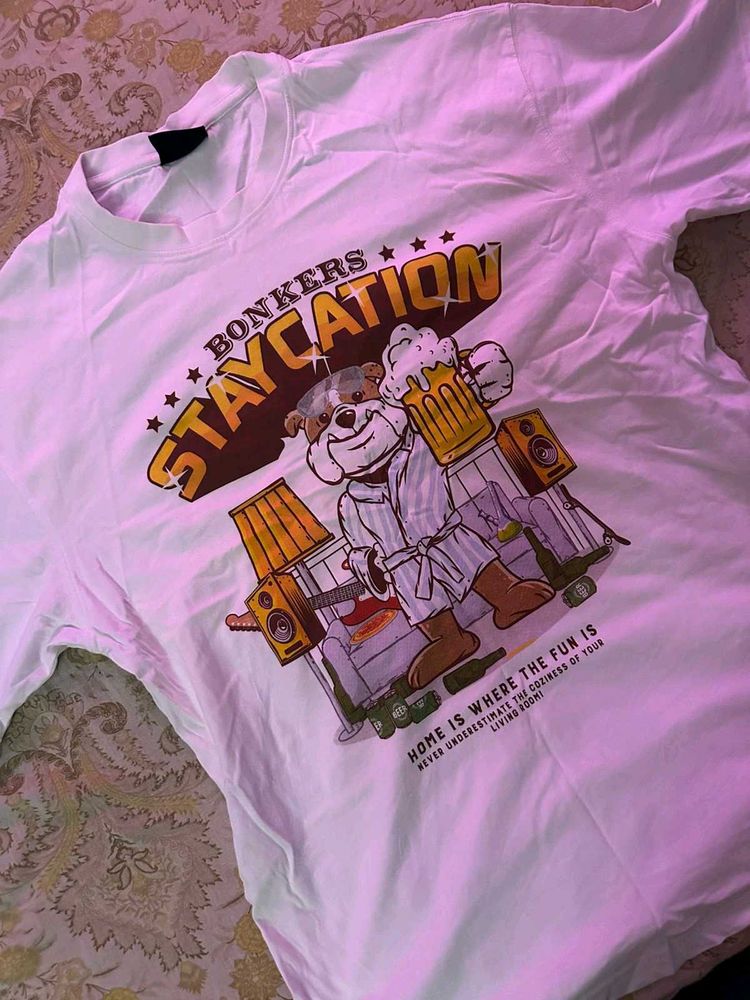 Cute Graphic Print T-Shirt