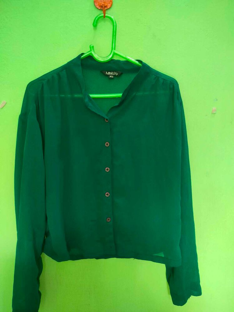 Green MNG Shirt - Size XL