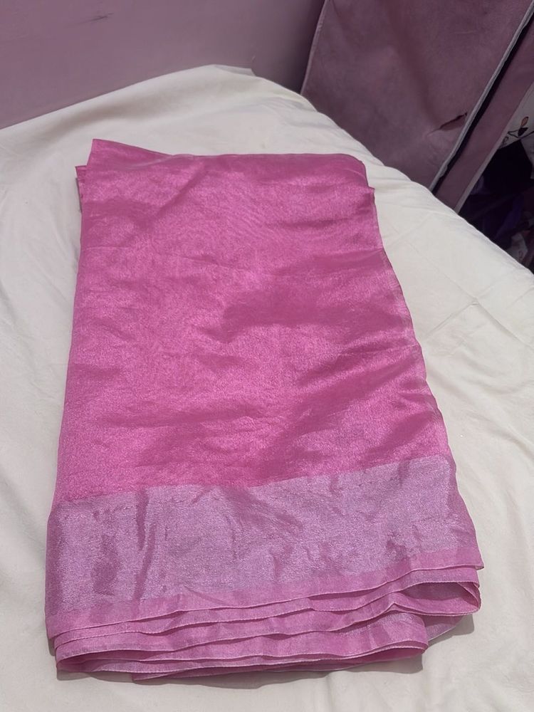 Beautiful Pink Saree