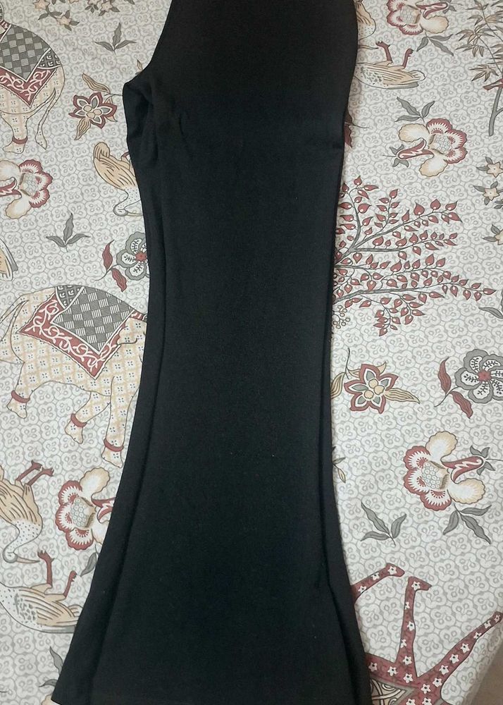 Black Flared Pant