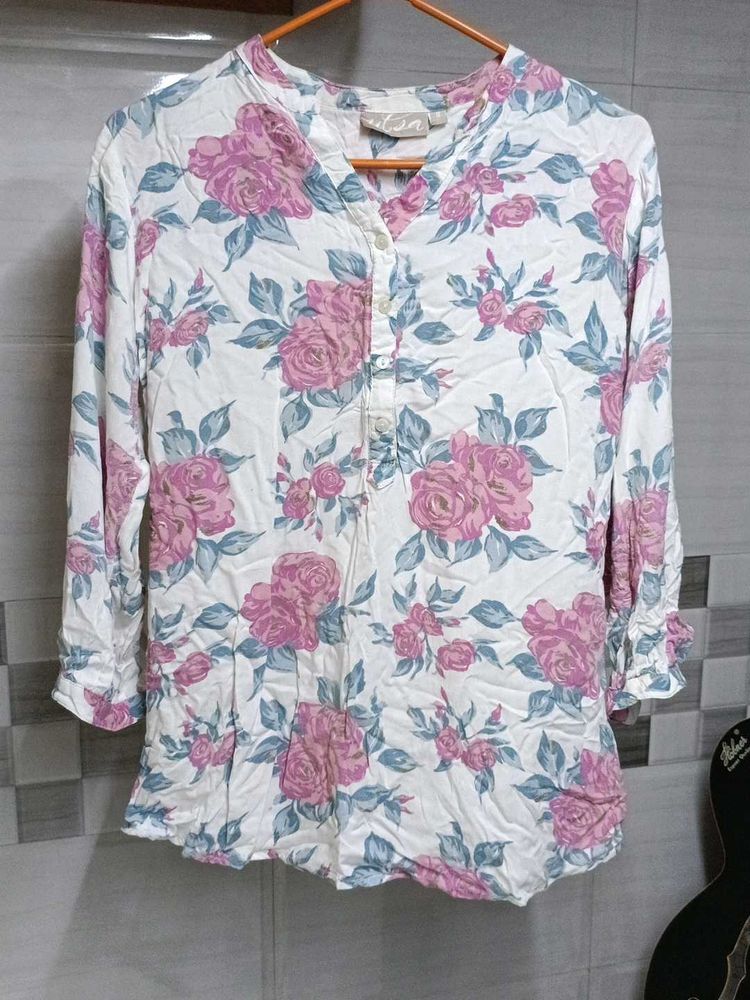 Floral Print Blouse