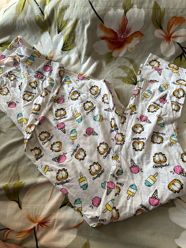 Garfield Ice Cream Pajama Pants