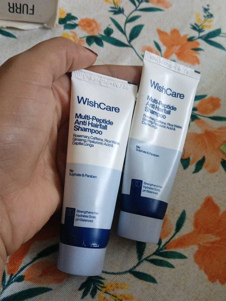 WishCare Anti Hairfall Shampoo Mini Tubes (2 pcs)