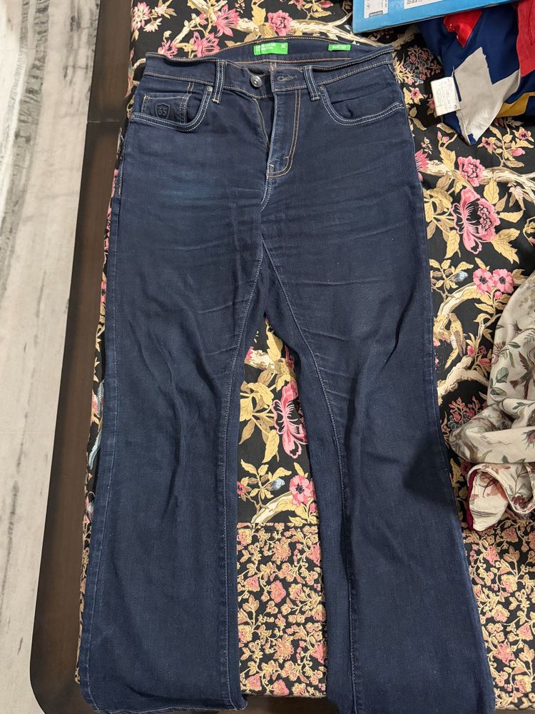 Classic Blue Flare Jeans
