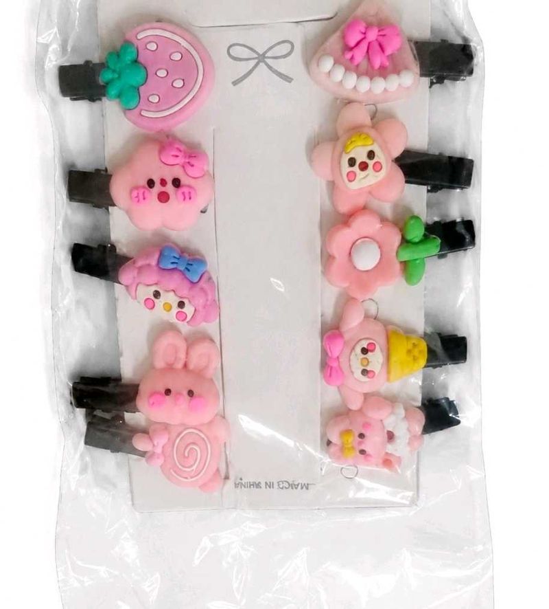 Cute Kawaii Hair Clip Set