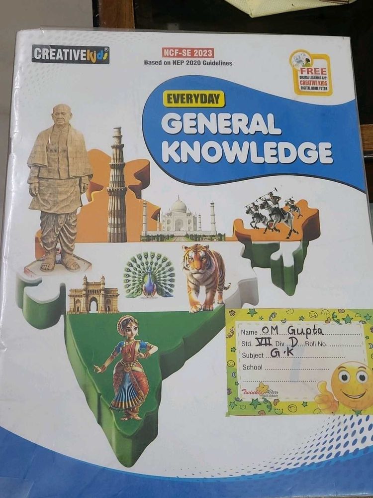 Everyday General Knowledge Book for Kids