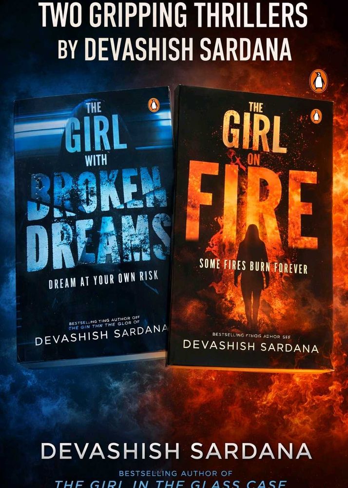 2 books:The Girl with Broken Dreams