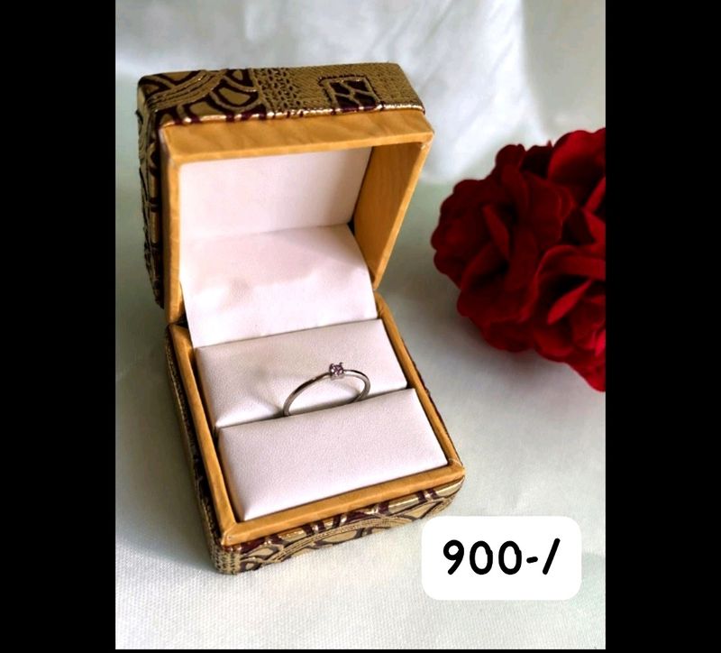 Pure Silver Little Diamond 925 Ring