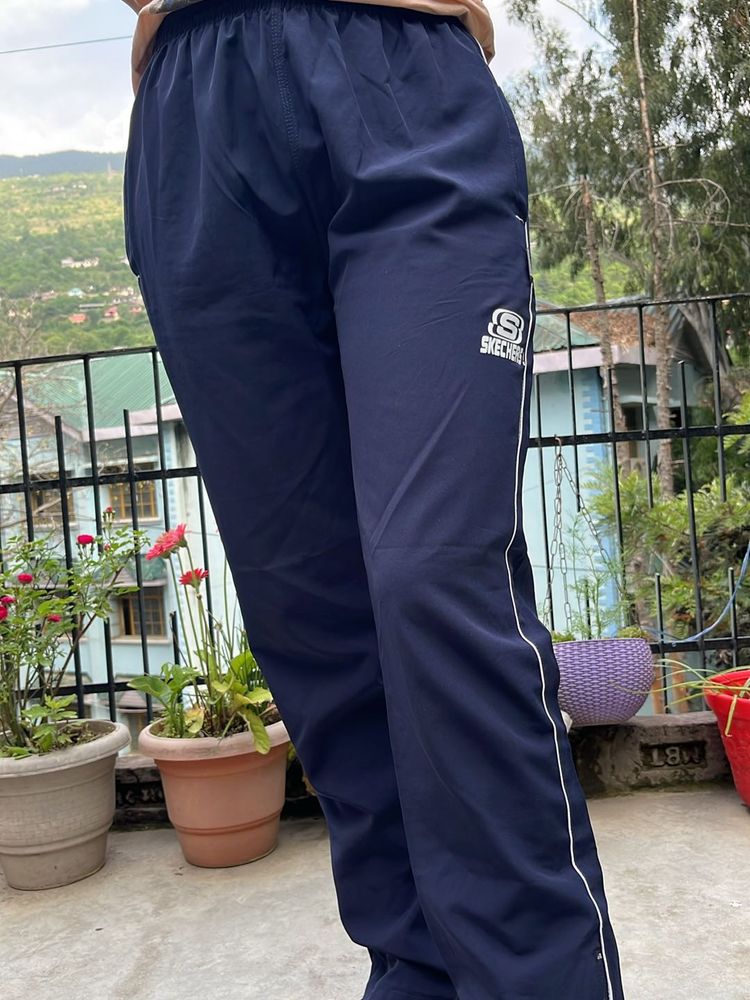 Skechers Navy Blue Track Pants