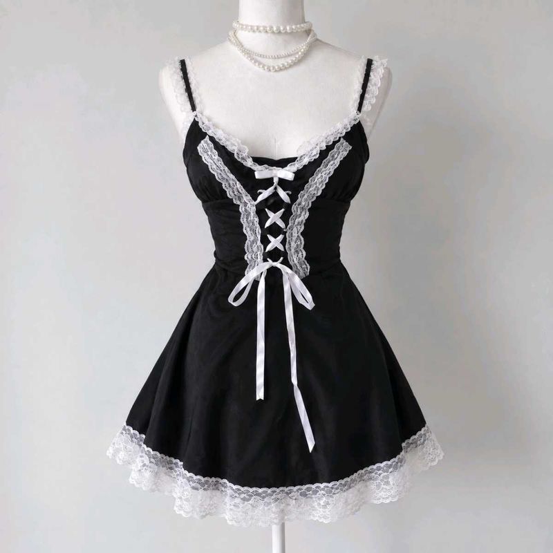 🎀🖤 Y2K Coquette Baby Doll Top 🖤🎀