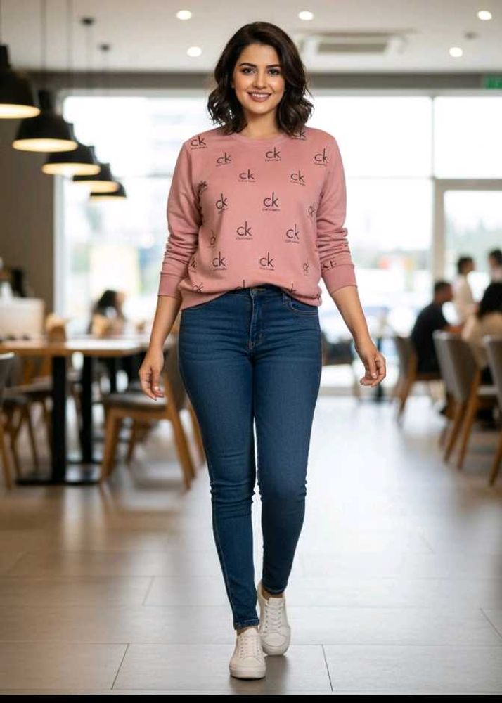 Calvin Klein Printed Sweatshirt
