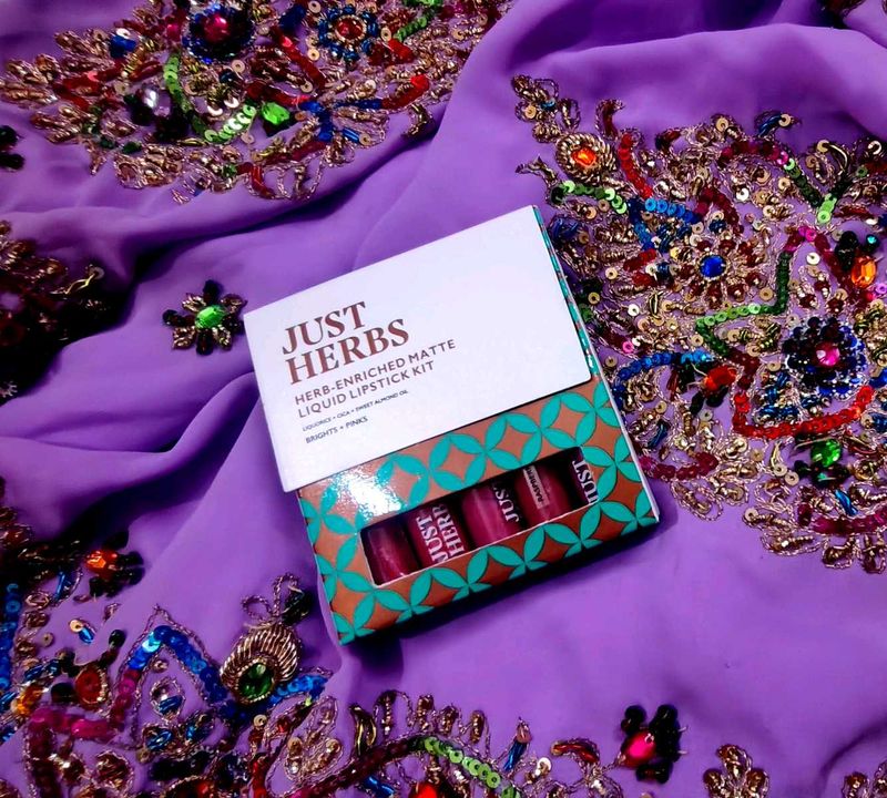 Just Herbs Liquid Lipstick Kit