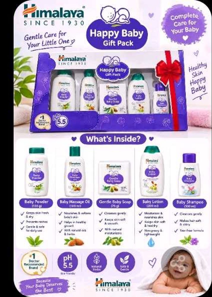 Himalaya Happy Baby Gift Pack