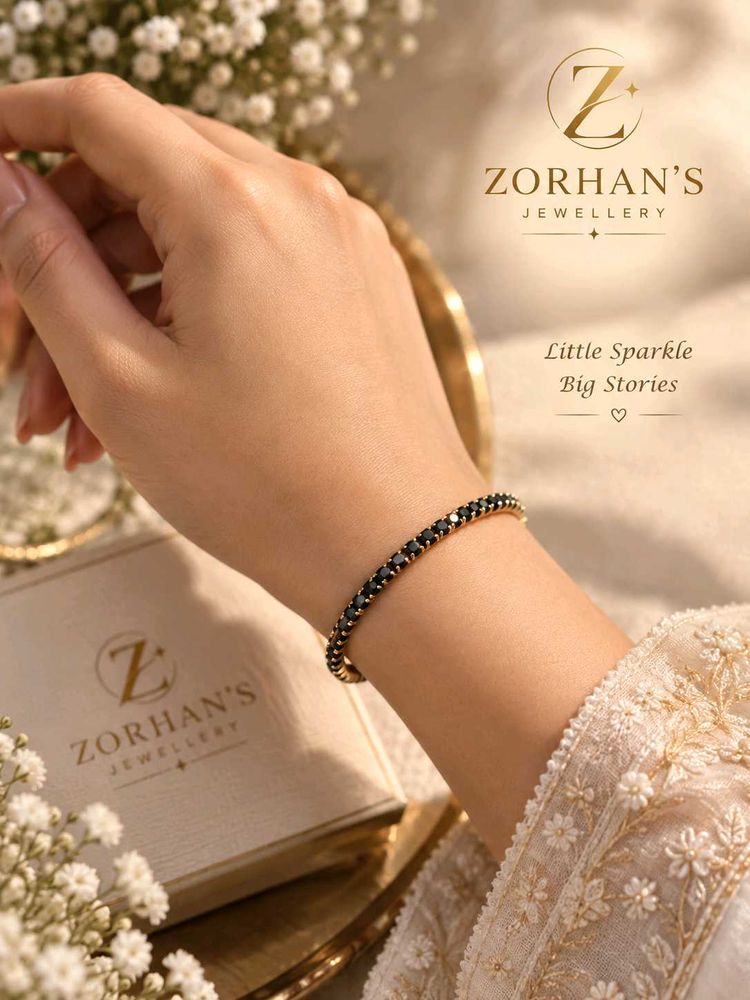 Elegant Black Stone Bracelet