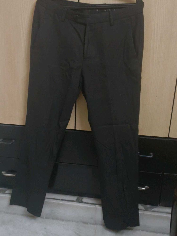 Peter England Black formal trousers
