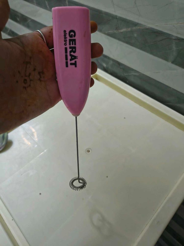 GERAT Electric Milk Frother Handheld