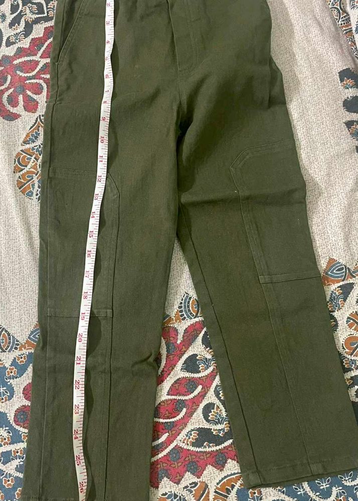 Olive Green Cargo Pants