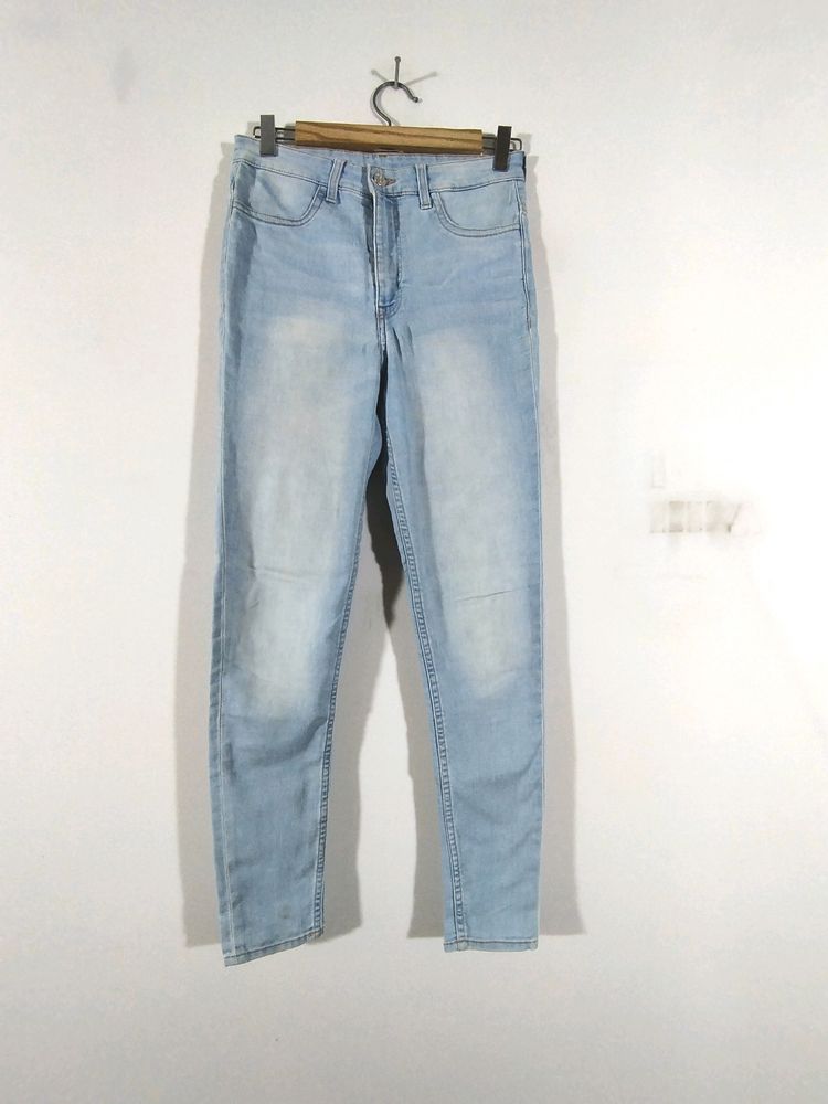 Light Blue Skinny Fit Jeans (Women's)