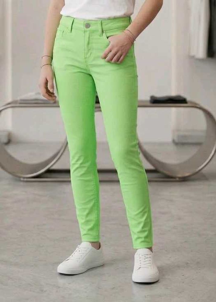 Bright Green Skinny Jeans