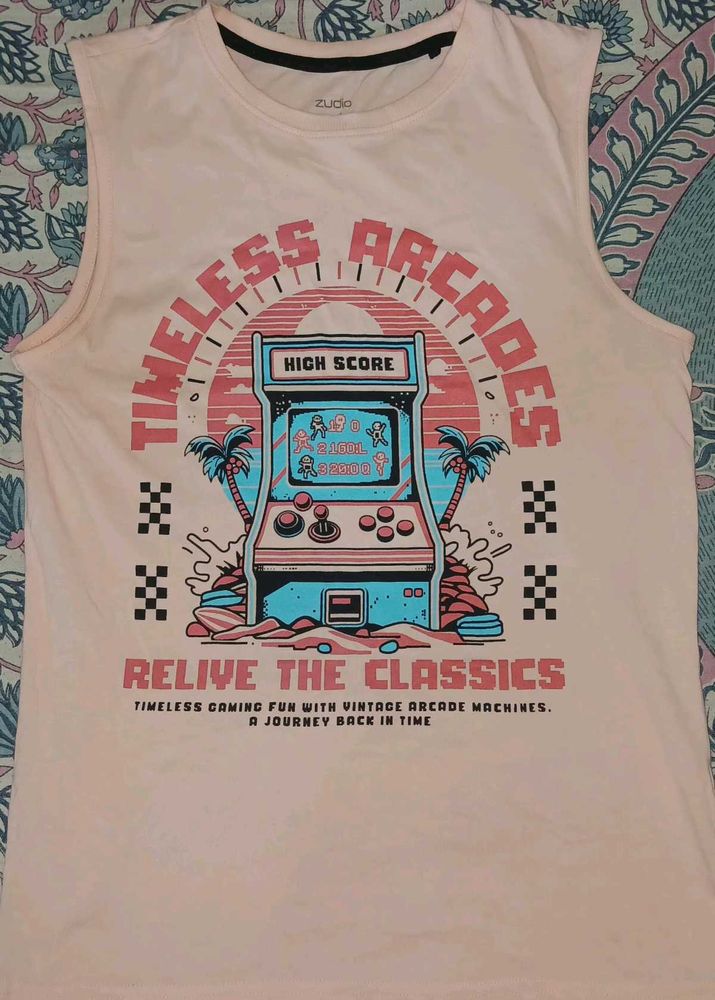 Retro Arcade Graphic Tank Top