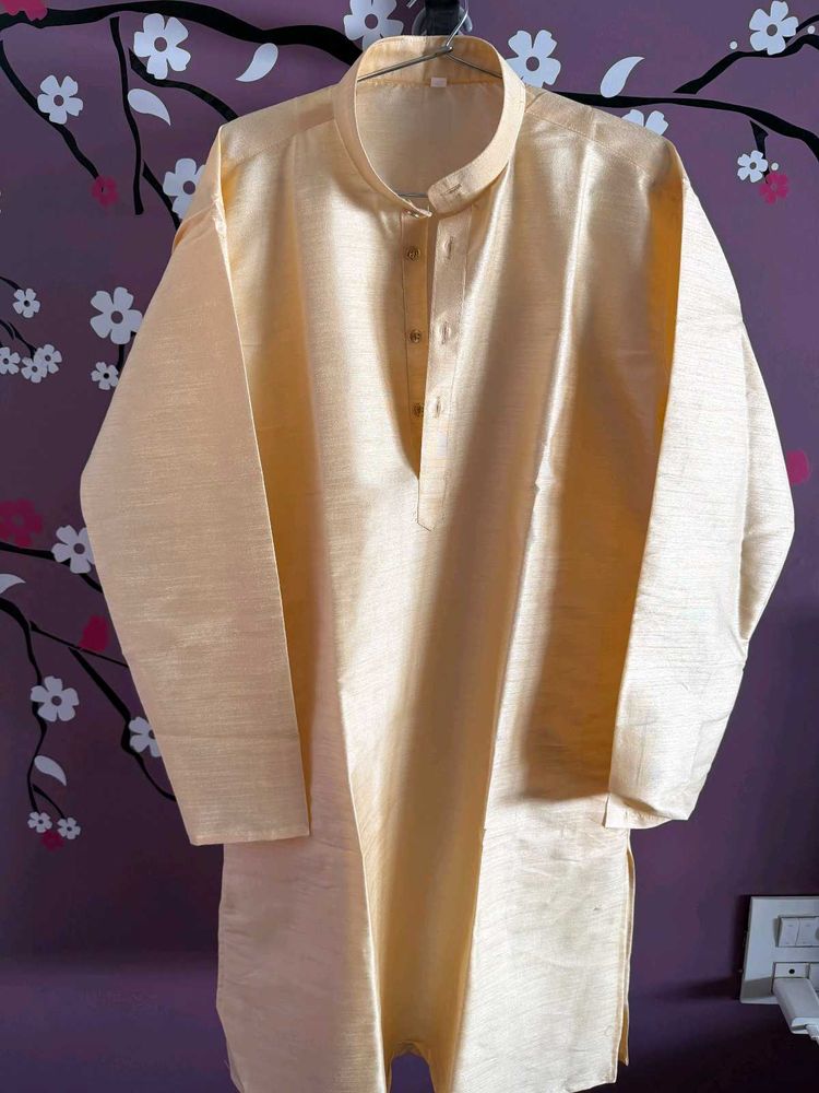 Men's Cream Kurta