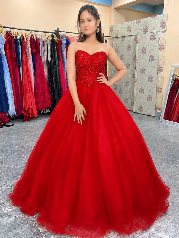 Stunning Red Ball Gown